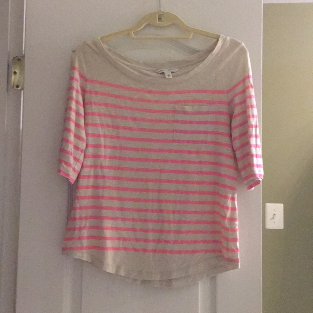Banana Republic light 3/4 sleeve shirt